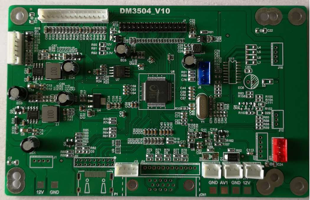DM3504_V10主板兼容替代V56 专用于车载液晶显示器驱动主板